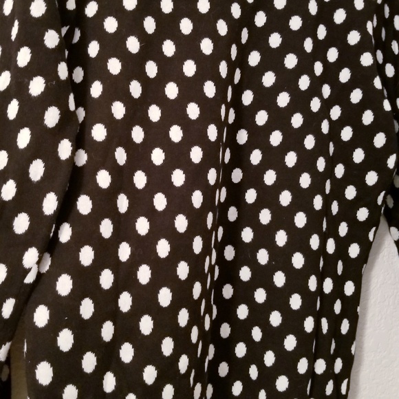 41 Hawthorn ❤ Black & White Polka Dot Sweater - Picture 6 of 8